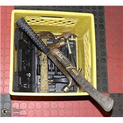 4 CARPENTER'S HAMMERS & NEW TOOL KIT