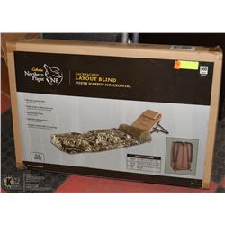HUNTING BLIND, CAMOFLAGE, NEW IN BOX