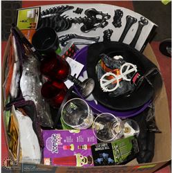 LARGE BOX FULL OF HALLOWEEN