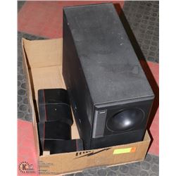 LARGE BOX WITH BOSE ACOUSTIMAS