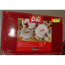 SETS OF COLLECTIBLE COKE DISHES