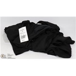 3 PAIRS OF NEW WITH TAGS BLACK LEGGINGS SIZES