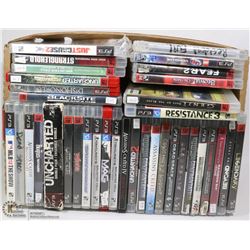 FLAT OF PS3 GAMES. ELECTRONICS