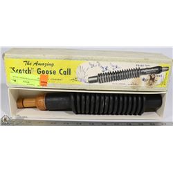 VINTAGE SCOTCH GOOSE CALL IN BOX