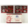 Image 1 : 2000 US SILVER PROOF SET (WITH BOX) CRACK ON