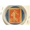 Image 1 : ENCASED POSTAGE STAMP 1920 CREDIT LYONNAIS