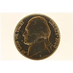 1960 JEFFERSON NICKEL ANACS PF67