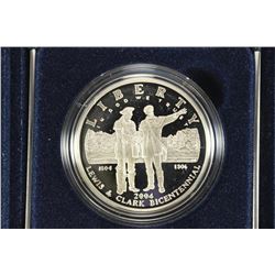 2004 LEWIS & CLARK BICENTENNIAL PROOF SILVER