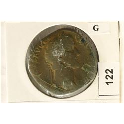 138-161 A.D. ANTONINUS PIUS ANCIENT COIN