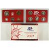 Image 2 : 2002 US SILVER PROOF SET (WITH BOX)