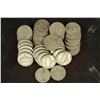 Image 1 : ROLL OF 40-1944-S 35% SILVER JEFFERSON WAR NICKELS