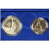 Image 1 : 1986 US STATUE OF LIBERTY 2 COIN PROOF SET