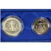 Image 2 : 1986 US STATUE OF LIBERTY 2 COIN PROOF SET