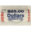 Image 1 : $25 ROLL OF 2007 THOMAS JEFFERSON PRESIDENTIAL