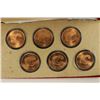 Image 2 : CANADA CALGARY FLAMES DOLLARS 6 COIN SET