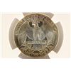 Image 2 : 1954 WASHINGTON SILVER QUARTER NGC PF67