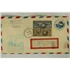 Image 1 : 1930 AIRMAIL ENVELOPE WITH STAMPS POST MARKED FROM