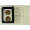 Image 2 : 2007 JOHN ADAMS DOLLAR ERROR 2 COIN SET