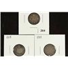 Image 1 : 1917, 1918 & 1919 CANADA SILVER 10 CENTS