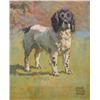 Image 1 : Kate Smith Hoole (Canadian) Oil: Springer Spaniel