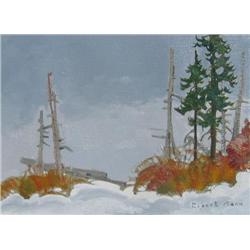 Robert Genn (Canadian) Oil: Whistler Mountain