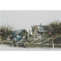 Brian Johnson (Canadian) Wc: Derelict Boat