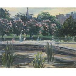 Maurice Morand (French) Oil: Arles, France