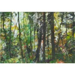 Gordon Smith (Canadian): Oil: Treescape