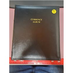 CURRENCY ALBUM WITH SHEETS