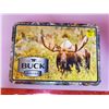 Image 2 : BUCK KNIFE SET X2 - NEW IN TIN CASE