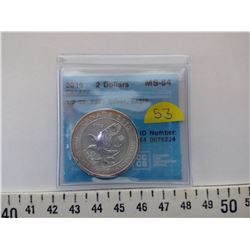 2016 $2.00 MS-64