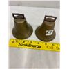 Image 1 : 2 Brass Bells - Original Dongers