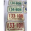 Image 2 : 3 Pair Saskatchewan Licence Plates