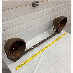 Model T Light Buckets And Cross Bar