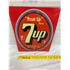Image 1 : 7UP Sign Reproduction - Embossed