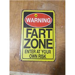 12" X 8" Tin  (Reproduction)