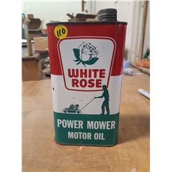 White Rose Qt. Outboard Oil Can