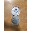 Image 2 : 2X Snowmobile Oil Tin Cans (1 Full - 1 Empty)