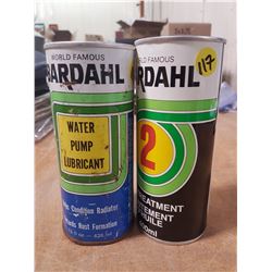 2X Full Bardahl Additive Tin Cans