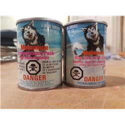 2X Full 4 Oz. Malamute Tin Cans