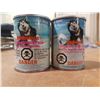 Image 1 : 2X Full 4 Oz. Malamute Tin Cans