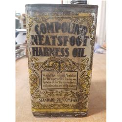 2 Qt. Tin Standard Oil Co. Oil Can