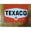 Image 1 : Embossed Texaco Tin Sign 17" X 13" (Reproduction)