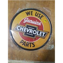 12" Round Reproduction Sign