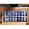 Image 2 : 18 Labatts Blue Beer Can Set
