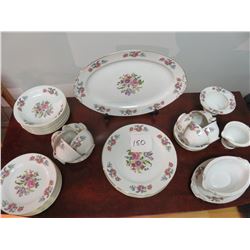 6 Place setting 'Occupied Japan Dishes' - 41 pieces in total, very rare