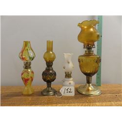 4 decorative perfume lamps