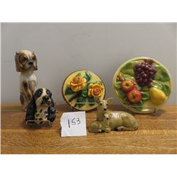Chalkware pieces