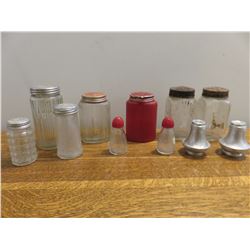 Misc. Vintage salt & pepper shakes, spice etc.