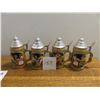 Image 1 : 4 Unmarked beer steins